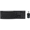 Logitech Kit TASTIERA+MOUSE Wireless USB Nero MK270 Layout QWERTY ITA 920-004512