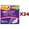 Ultra 24 PZ LINES SETA ULTRA CON ALI DA 10 ASSORBENTI IPOALLERGENICO