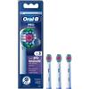 Oral-B Testine Di Ricambio Pro 3D White, 3 Testine