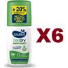 Sauber 6 PZ SAUBER DEODRY DEODORANTE VAPO NO GAS PROTEZIONE LUNGA DURATA 48H 90ML