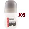 Borotalco 6 PZ BOROTALCO ROLL ON INVISIBLE DEODORANTE 50 ML CON MICROTALCO ROLLER