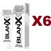 BlanX 6 PZ BLANX SBIANCANTE DENTIFRICIO AI LICHENI ARTICI 75ML BIANCHI DI SALUTE