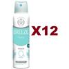 BREEZE 12 PZ BREEZE NEUTRO DEODORANTE SPRAY 150ML ZERO MACCHIE