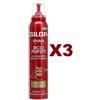 BILBA 3 PZ BILBA SPUMA RICCI PERFETTI CON CERAMIDI E GOCCE D'ARGAN EXTRA FORTE 200ML