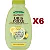 Garnier 6 PZ GARNIER ULTRA DOLCE SHAMPOO ARGILLA DOLCE E CEDRO 250ML PURIFICANTE