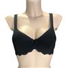 Playtex Reggiseno PLAYTEX Flower Elegance in Microfibra con FERRETTO Forma Arrotondata-