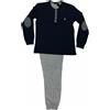 Lovable PIGIAMA-Homewear-tuta-UOMO "LOVABLE" LUNGO SERAFINO in COTONE-Designed in Italy