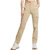 GUESS PANTALONI DONNA CARGO CHINOS SPORT LOGO RELAXED STRETCH W4RB59W93CL