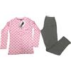 Lovable PIGIAMA DONNA "LOVABLE" APERTO Cardigan Scollo/V- 100%CALDO COTONE-INTERLOCK