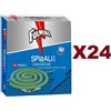 FULMINE 240 ZAMPIRONE SPIRALI FULMINE ANTI ZANZARE COMUNI E TIGRE INSETTICIDA