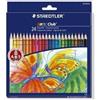Staedtler Pastelli Staedtler confezione 24 pastelli esgonali- Noris Club® 144