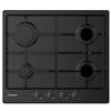 CANDY CHW6BRBB PIANO COTTURA A GAS DA INCASSO 4 BRUCIATORI 60 CM NERO