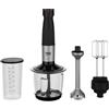 BEKO HBA81762BX FRULLATORE A IMMERSIONE 750 WATT 0.7 LT 4 LAME INOX NERO