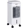 SEKOM DCS7504K9E RAFFRESCATORE ad ACQUA/GHIACCIO 75W 4LT TIMER DISPLAY BIANCO