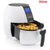 NOVA FRIGGITRICE AD ARIA Aerofryer XL 3,2LT 1500W DISPLAY LCD BIANCO