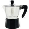 Aeternum Caffettiera moka Black Pearl Aeternum 1 2 3 tazza tazze tz coffee maker - Rotex