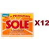 SOLE 12 PZ SOLE MARSIGLIA SAPONE PER BUCATO A MANO (2x250gr) - 24 SAPONETTE da 250gr