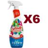 IGYEN 6 SPLENDEO IL PROFUMATORE IGIENIZZANTE FANTASIA DI AGRUMI CON ANTIBATTERICO 750M