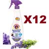 CHANTECLAIR 12 PZ CHANTE CLAIR SGRASSATORE UNIVERSALE PROFUMO DI LAVANDA SPRAY 600ML