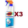 KH-7 3 PZ KH-7 SMACCHIATORE SPRAY EFFICACE CONTRO LE MACCHIE PER TUTTI VESTITI 750ML