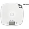 Moulinex BN1000 Grigio, Bianco Quadrato Bilancia da cucina elettronica