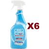 BIO FORM 6 BIO FORM PLUS IGIENIZZANTE VETRI E MULTIUSO SPRAY 750ML RIMUOVE GERMI BATTERI