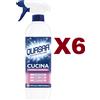 QUASAR 6 QUASAR CUCINA SUPERFICI MODERNE IGIENIZZA SPRAY 580ML EFFICACIA PROFESSIONALE