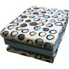Bassetti COMPLETO LETTO-BASSETTI-Lenzuola SOTTO angoli-SOPRA-FEDERE-FLANELLA 100%COTONE-