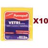 EUDOREX 10 PZ PANNOPELL VETRI EXTRA PANNO VETRI ACCIAIO MAIOLICHE PULISCE E LUCIDA