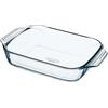 Pyrex Irresistible Teglia Rettangolare, in vetro borosilicato, 35x23x6cm,