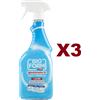 BIO FORM 3 BIO FORM PLUS IGIENIZZANTE VETRI E MULTIUSO SPRAY 750ML RIMUOVE GERMI BATTERI