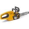 STIGA CS 100e Kit Motosega a Batteria, 20 V, Barra 25 cm, 4 Ah - Freno catena inerziale, Tensionamento rapido catena - Potatura e taglio legna domestico