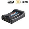 Vetrineinrete Convertitore audio e video da SCART a HDMI adattatore analogico a digitale HD