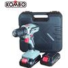 KOMBO TRAPANO AVVITATORE A BATTERIA 20V 1,3AH LITIO KOMBO KO829 2 BATTERIE E VALIGETTA