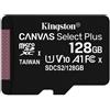 Kingston Technology Canvas Select Plus 128 GB MicroSDXC UHS-I Classe 10