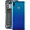 HUAWEI SCOCCA POSTERIORE +VETRO FOTOCAMERA per HUAWEI P SMART 2019 POT-LX1 BACK BLU