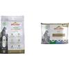 Almo Nature sabbia per lettiera gatti, Taglia unica, 4,5 kg & Hfc Jelly Tonno Umido Gatto - 6 buste