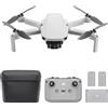 DJI Mini 2 SE Fly More Combo, mini drone con fotocamera leggero e pieghevole, video in 2.7K, modalità intelligenti, trasmissione video di 10 km, 31 min di volo, meno di 249 g, batterie extra, C0