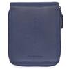 HARVEY MILLER Portafoglio da uomo in vera pelle Harvey Miller blu