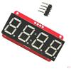3x Modulo Display a Led a 7 Segmenti da 0,56 Pollici ht16k33 I2c per , 5.03 x
