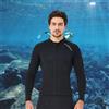 Muta da uomo da 2 mm per surf da uomo a vapore integrale nera Muta per sport