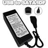 12V/5V 2A USB a IDE/SATA alimentazione adattatore Hard disk/HDD/CD-ROM AC DC BN