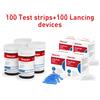 Sinocare Strisce Glicemia Senza Codice 100 Strisce Glicemiae 100 Pungidito MG/dL