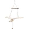 Hanging Flying Flapping Seagull Gabbiano in legno per sala da pranzo Balcone
