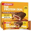 Enervit, The Protein Deal, Protein Bar Brownie Lover, 12 Barrette da 55g, Barrette Proteiche Enervit, 20 Grammi di Proteine, Gusto Caramello, Snack Proteici Senza Glutine, Low Sugar