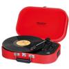 TREVI SALLY TT1020BT Giradischi BLUETOOTH velocità 33,45,78 giri USB Rosso