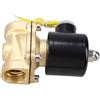 HSH-Flo Nuovo 1/4" 1/2" 3/4" 1" Ottone Valvola 12V 24V 220V Elettrovalvola Acqua Gas NC
