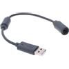 Cavo del cavo adattatore USB controller cablato per Xbox 360 grigio 23cm SZ