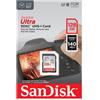 SanDisk 16GB 32GB 64GB 128GB SD SDHC SDXC ULTRA Class10 Scheda di Memoria IT