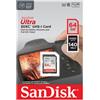 SanDisk 16GB 32GB 64GB 128GB SD SDHC SDXC ULTRA Class10 Scheda di Memoria IT